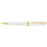 Cross Bailey Light Polished White Resin and Gold Tone Ballpoint Pen