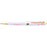 Cross Bailey Light Cherry Blossom Glossy White Resin Ballpoint Pen with Gold Trim