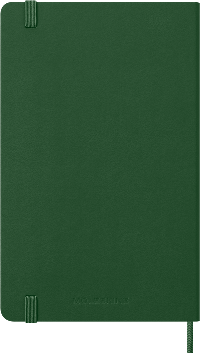 2026 Moleskine Diary 12 Month Weekly + Notes, Hard Cover, Myrtle Green, Large 130mm × 210mm
