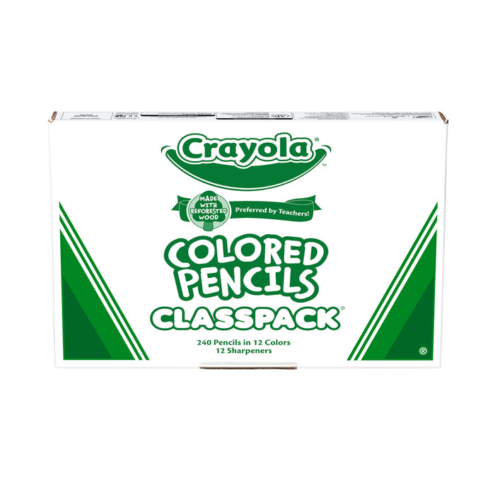 Crayola Colored Pencil Classpack, 240 Pieces