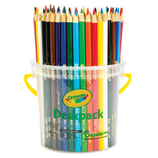 Crayola Colored Pencil Desk Pack, 48 Pieces Tub