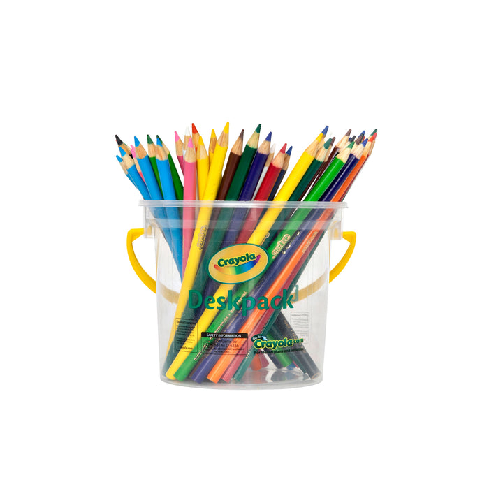 Crayola Colored Pencil Desk Pack, 48 Pieces Tub