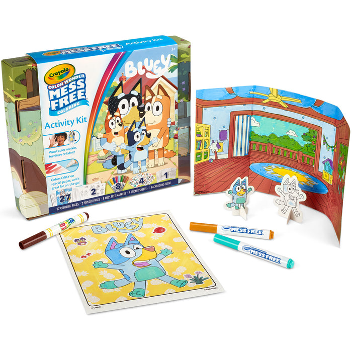 Crayola Color Wonder Activity Kit, Bluey