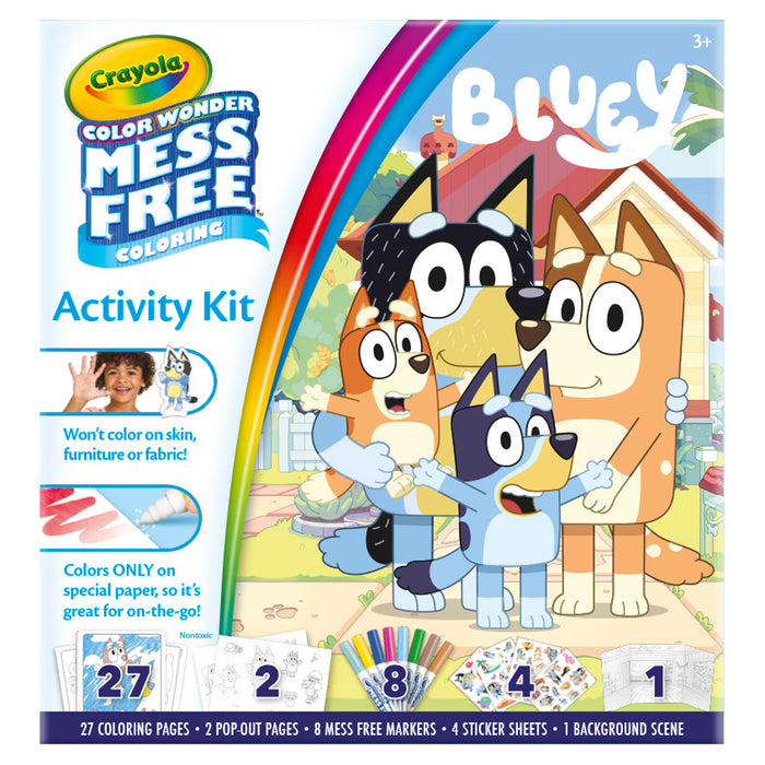 Crayola Color Wonder Activity Kit, Bluey