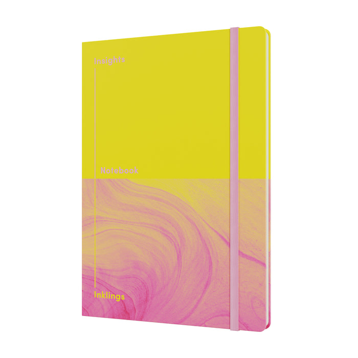 Jumble & Co A5 Ruled/Dot Grid Notebook, Insights & Inklings