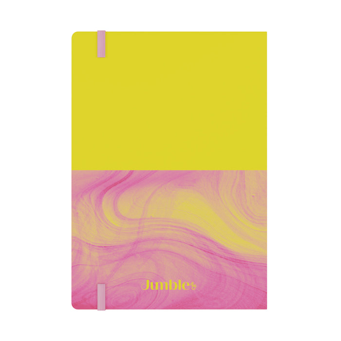 Jumble & Co A5 Ruled/Dot Grid Notebook, Insights & Inklings