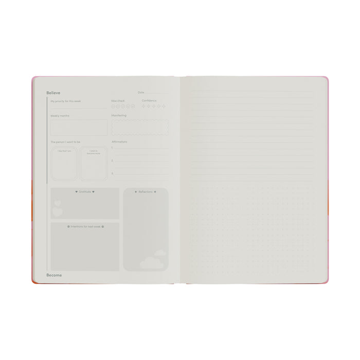 Jumble & Co A5 Manifestation Journal, Believe & Become