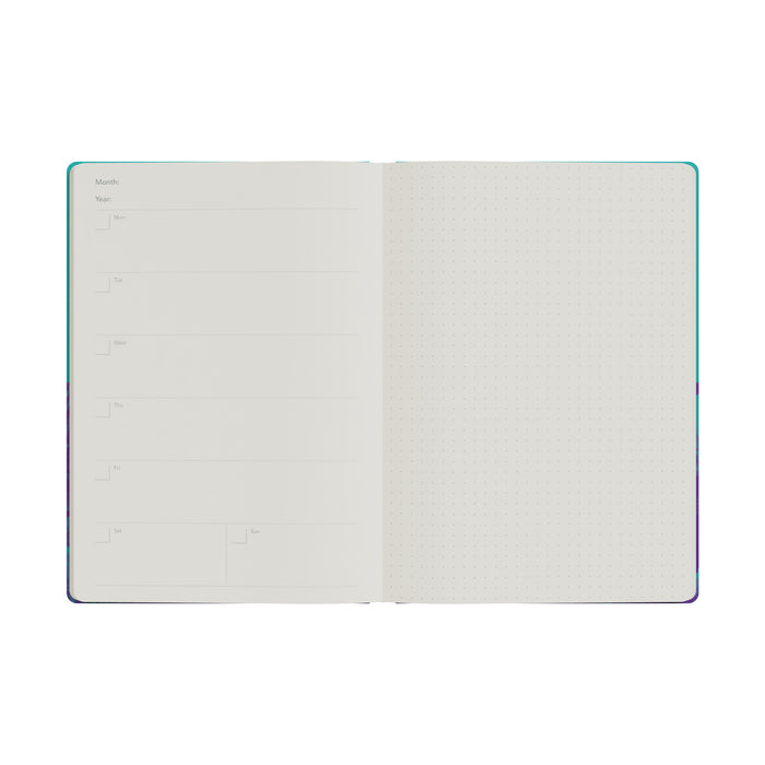 Jumble & Co A5 Week To View Undated Schedules & Scribbles Diary