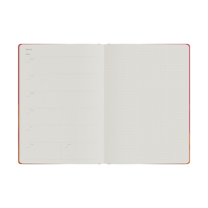 Jumble & Co  A5 Week To View Undated Plan & Ponder Diary