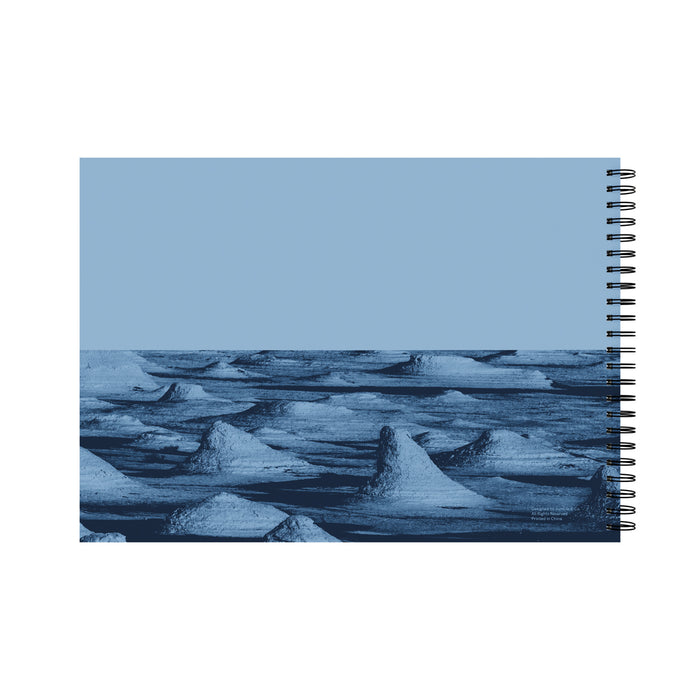 Jumble & Co A3 Sketch Pad, 50 Sheets, 140gsm, Wiro Bound, Structure & Squiggles
