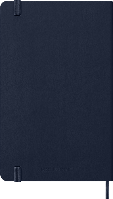 2027 Moleskine 12 Month Daily Hard Cover Diary Large 130mm x 210mm Sapphire Blue