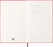 2027 Moleskine 12 Month Daily Hard Cover Diary Large 130mm x 210mm Scarlet Red