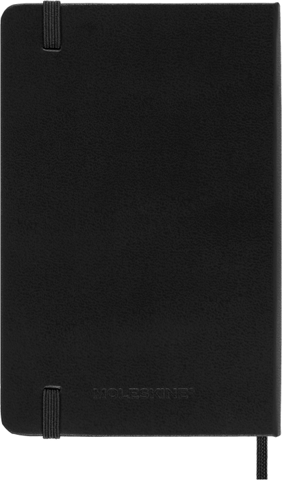2027 Moleskine 12 Month Daily Hard Cover Pocket Diary 90mm x 140mm Black