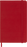 2027 Moleskine 12 Month Daily Hard Cover Pocket Diary 90mm x 140mm Scarlet Red