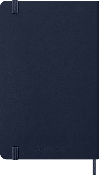 2027 Moleskine 12 Month Weekly + Notes Hard Cover Diary Large 130mm x 210mm Sapphire Blue