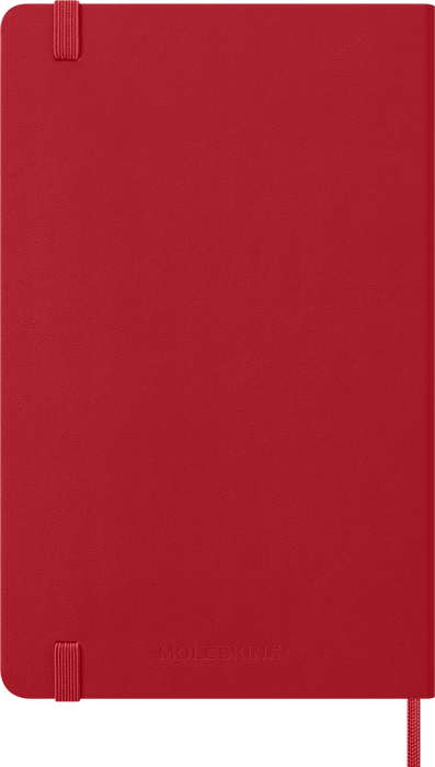 2027 Moleskine 12 Month Weekly + Notes Hard Cover Diary Large 130mm x 210mm Scarlet Red