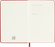 2027 Moleskine 12 Month Weekly + Notes Hard Cover Pocket Diary 90mm x 140mm Scarlet Red