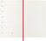 2027 Moleskine 12 Month Weekly + Notes Soft Cover Diary Large 130mm x 210mm Scarlet Red