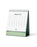 2027 Letts of London Conscious Desk Calendar 150mm x 180mm Sage
