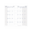 2027 Debden Dayplanner Refill, Month to View, Personal 96mm x 172mm
