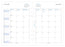 2027 Filofax Classic A5 Year Planner Refill, Month To View, 148mm x 210mm