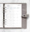 2027 Filofax Classic A5 Year Planner Refill, Month To View, 148mm x 210mm