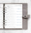 2027 Filofax Classic A5 Refill, Week Per Page, Multi Language, 148mm x 210mm