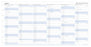 2027 Filofax A5 Notebook Year Planner Refill, 148mm x 210mm