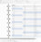 2027 Filofax A5 Notebook Year Planner Refill, 148mm x 210mm