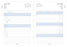 2027 Filofax A5 Notebook Month Planner Refill, 148mm x 210mm