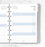 2027 Filofax A5 Notebook Month Planner Refill, 148mm x 210mm