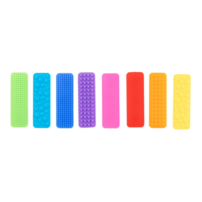 Sensory Sprouts Textured Fidget Strips Set of 8