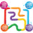 Sensory Sprouts Rainbow Pull Pipes Set of 6