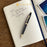 Cross Foundry Black Lacquer w/Gold Trim Ballpoint Pen