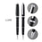 Cross Lume Obsidian Black with Chrome Trim Rollerball Pen