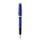 Cross Lume Blue with Chrome Trim Ballpoint Pen