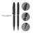 Cross Foundry Matt Black with PVD Black Trim Ballpoint Pen