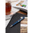 Cross Foundry Blue Lacquer with Chrome Trim Ballpoint Pen