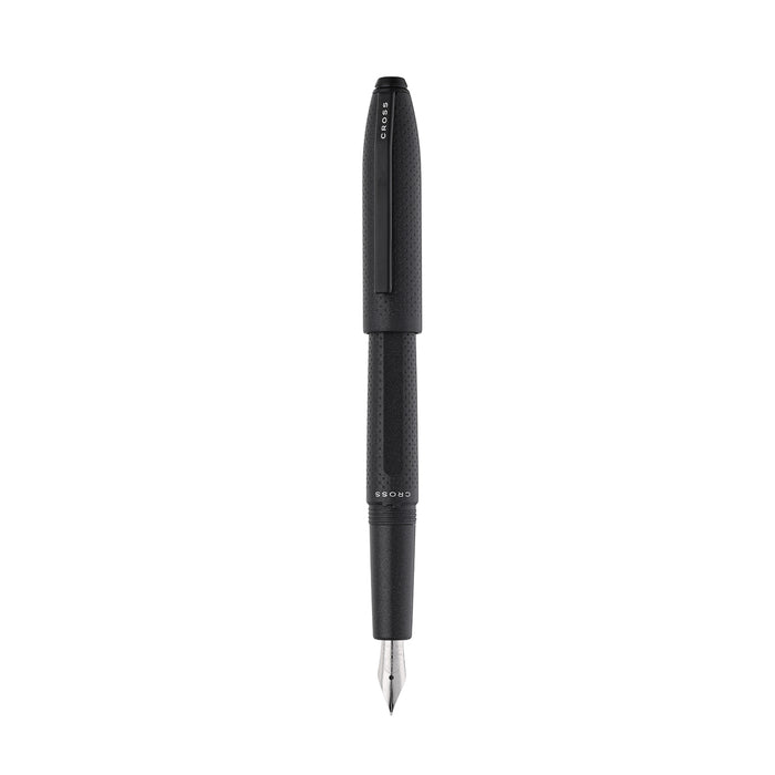 Cross Prism Obsidian Black with Matt Black Trim Fountain Pen, Medium Nib