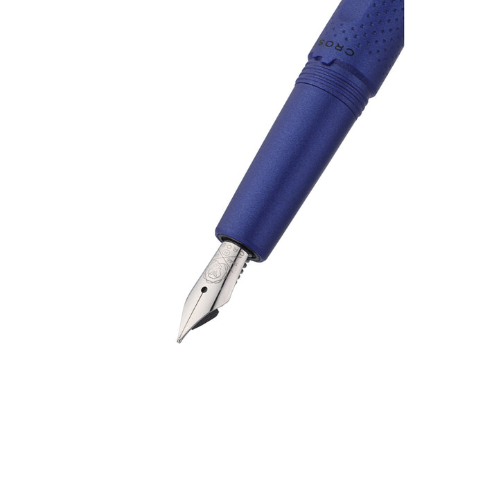 Cross Prism Sea Blue with Matt Black Trim Fountain Pen, Medium Nib