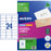 Avery L7159 White Premium Addressing Labels with AveryEco 24up Inkjet & Laser Printable, 20 Sheets
