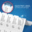 Avery L7175 White Premium Addressing Labels with AveryEco 65up Inkjet & Laser Printable, 20 Sheets
