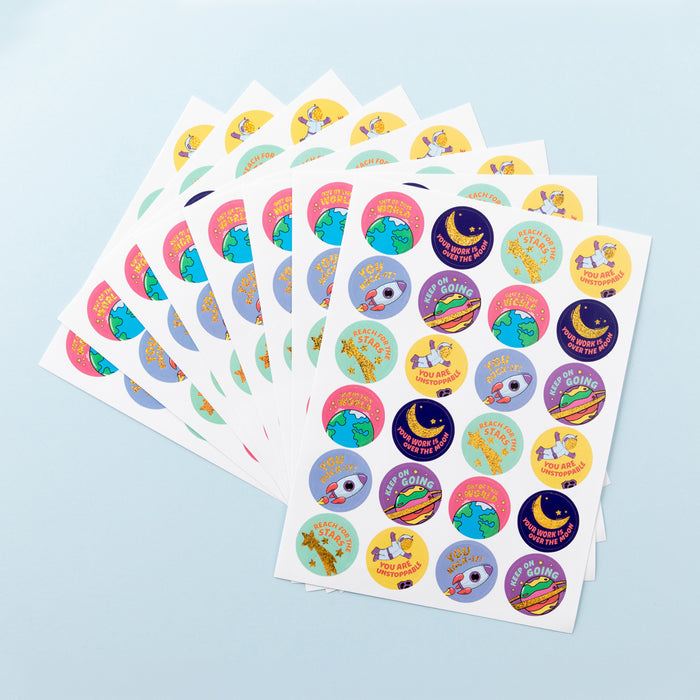 LCBF Galactic Greatness Merit Stickers