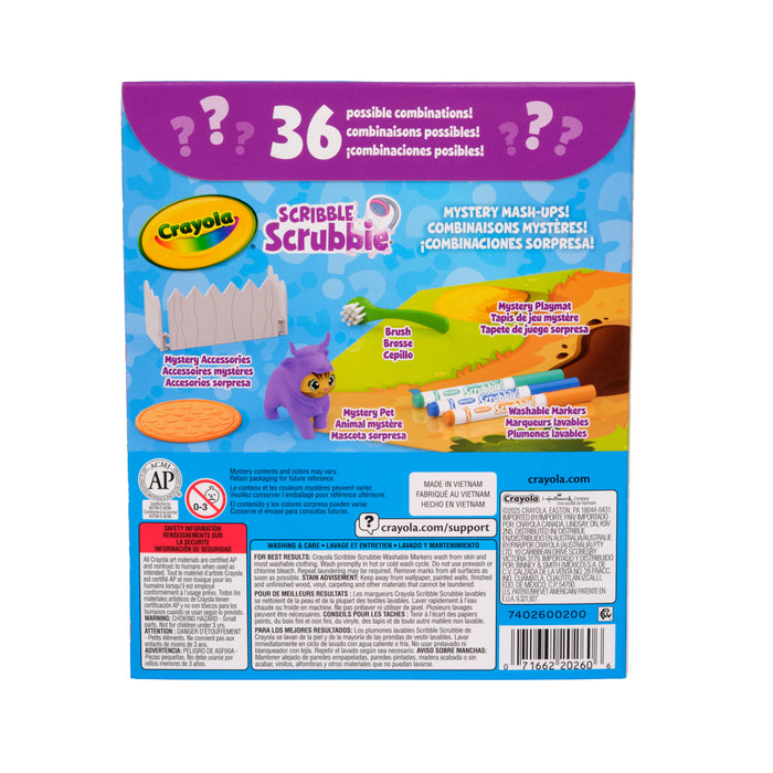 Crayola Scribble Scrubbie Mystery Mash Ups