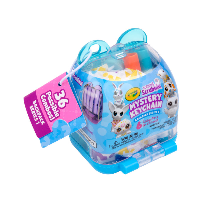 Crayola Scribble Scrubbie Mystery Pets Backpack