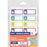 Avery 40770 No-Iron Fabric Labels Assorted Cute Animal Designs 24 Labels on A6 Sheet