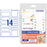 Avery 41421 Kids Durable Labels Dishwasher & Microwave Safe 42 Labels Unicorn