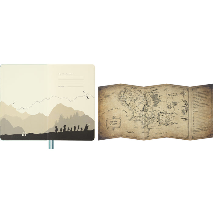 Moleskine Limited Edition Lord Of The Rings Ruled Notebook Aragorn 130mm x 210mm Large