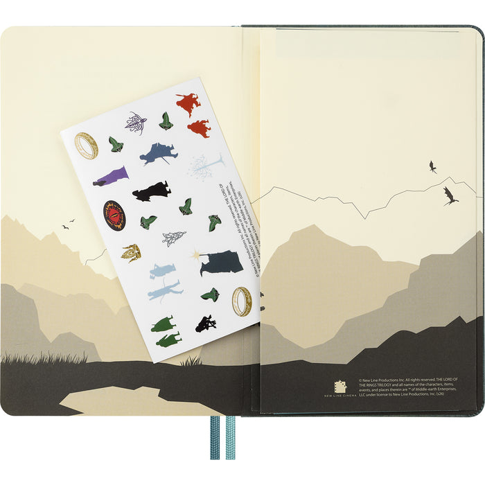 Moleskine Limited Edition Lord Of The Rings Ruled Notebook Aragorn 130mm x 210mm Large