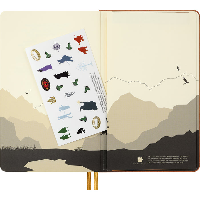 Moleskine Limited Edition Lord Of The Rings Ruled Notebook Frodo & Sam 130mm x 210mm Large